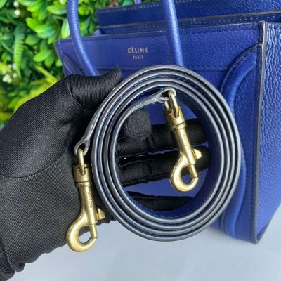 Celine nano 2024 luggage blue