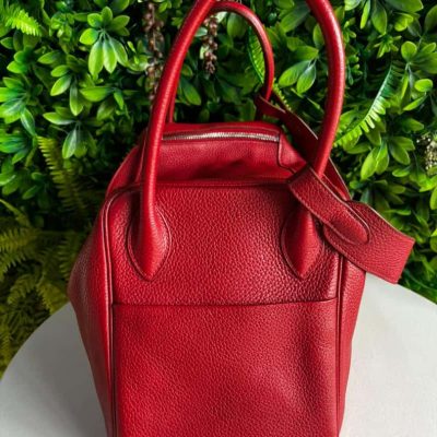 Lindy 34 Red Clemence - Hermes