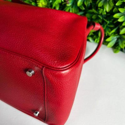 Lindy 34 Red Clemence - Hermes