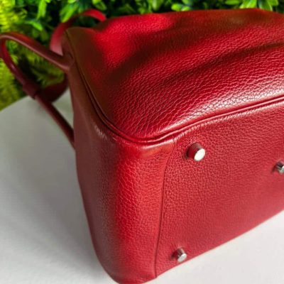 Lindy 34 Red Clemence - Hermes