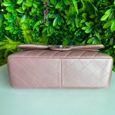 Classic Jumbo Double Flap Pearl Pink Lambskin SHW - Chanel