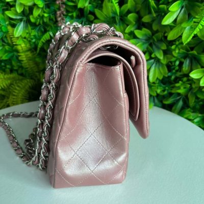 Classic Jumbo Double Flap Pearl Pink Lambskin SHW - Chanel