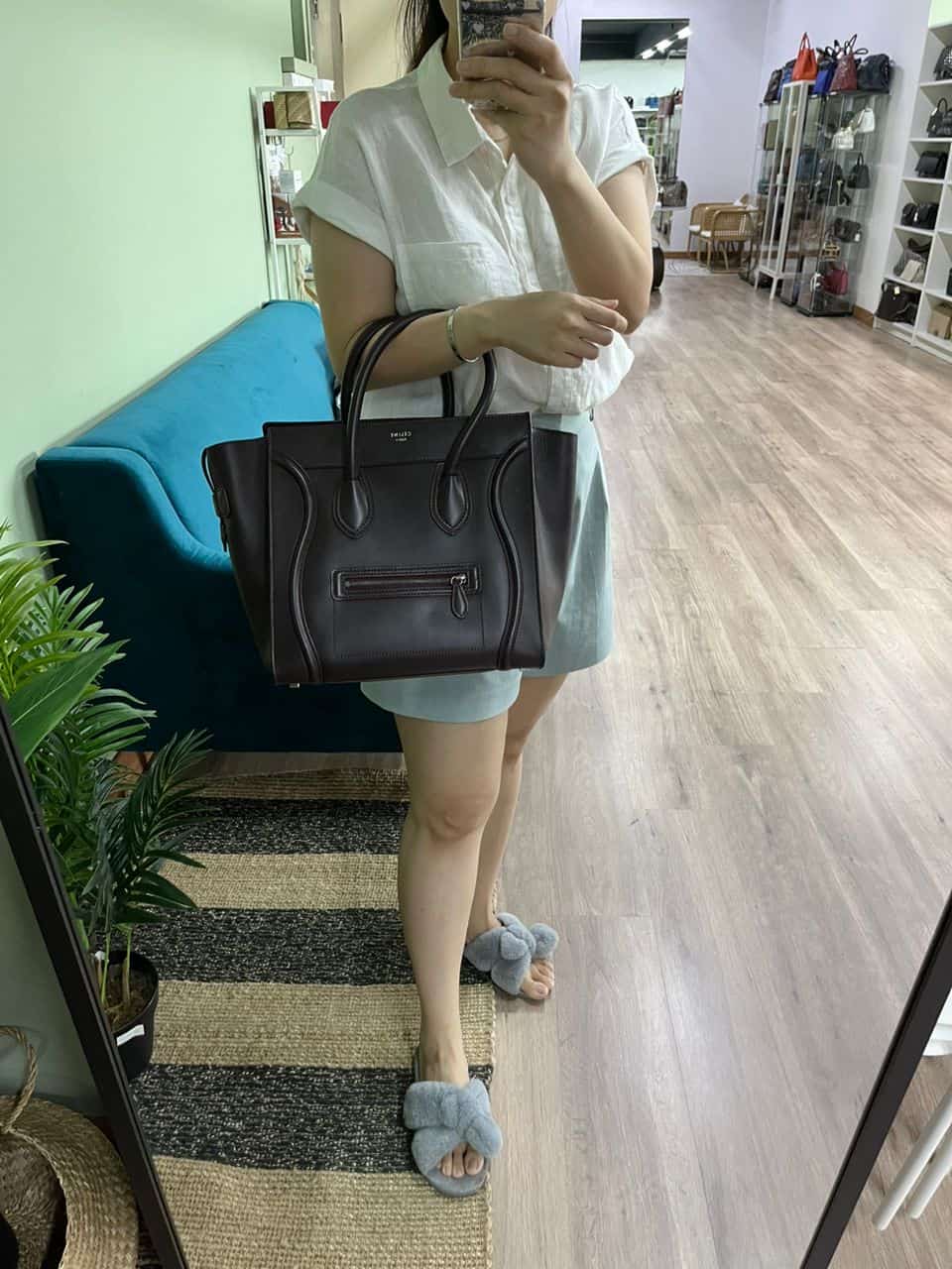 Celine mini outlet luggage