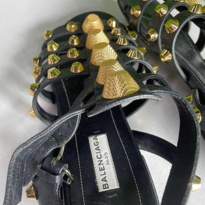 Iconic Studded Gladiator Sandals size 36 - Balenciaga